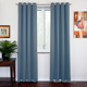 SOFITER Blockout Curtains Light Blue color fabric