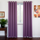 SOFITER Blockout Curtainss Collection purple color
